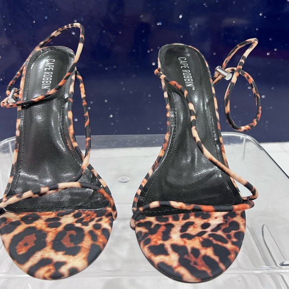 Cheetah Print Heels - Picture 1 of 3